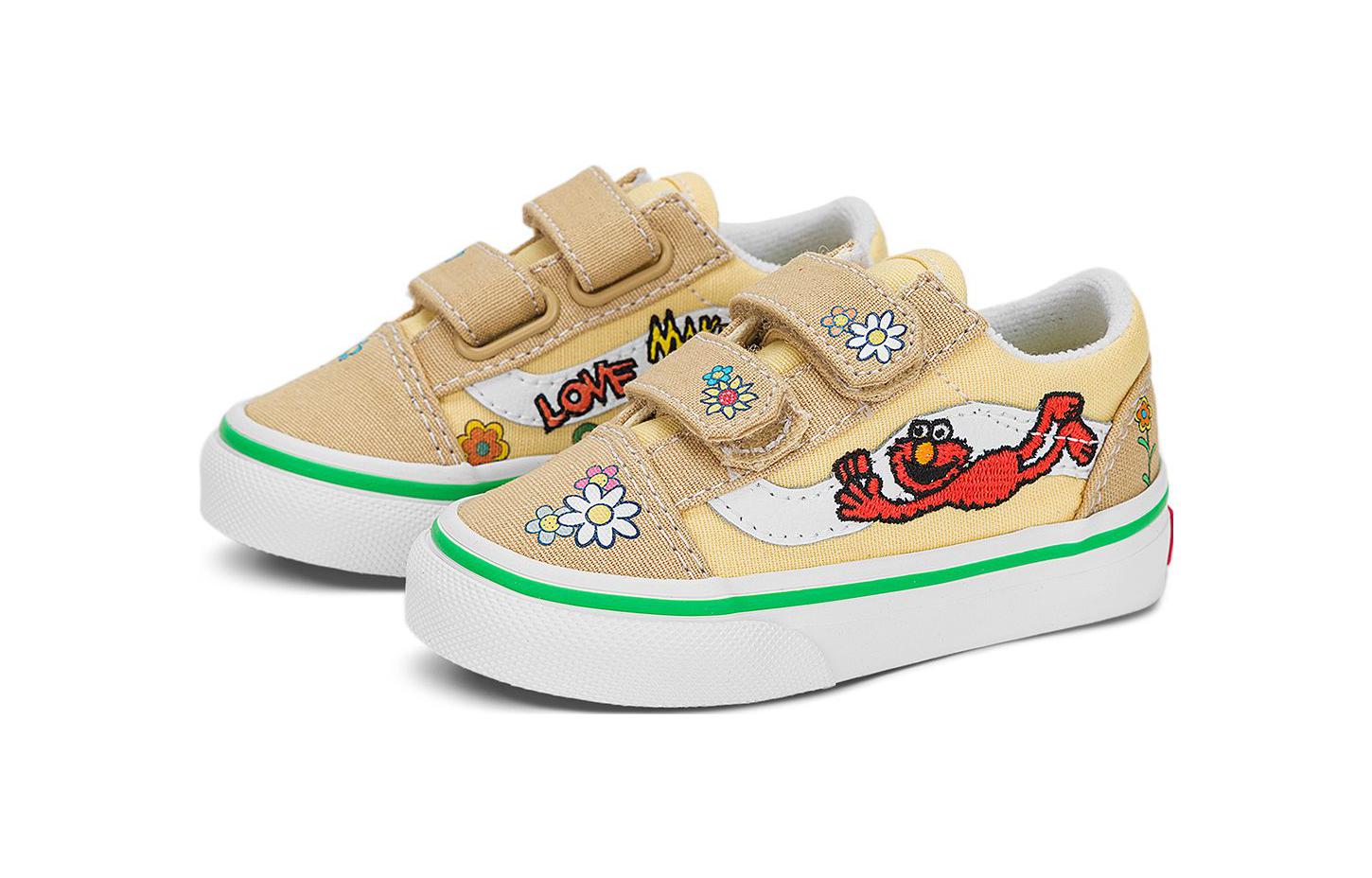 (TD) Vans Sesame Street x Old Skool V 'Elmo' VN0A38JN7VJ