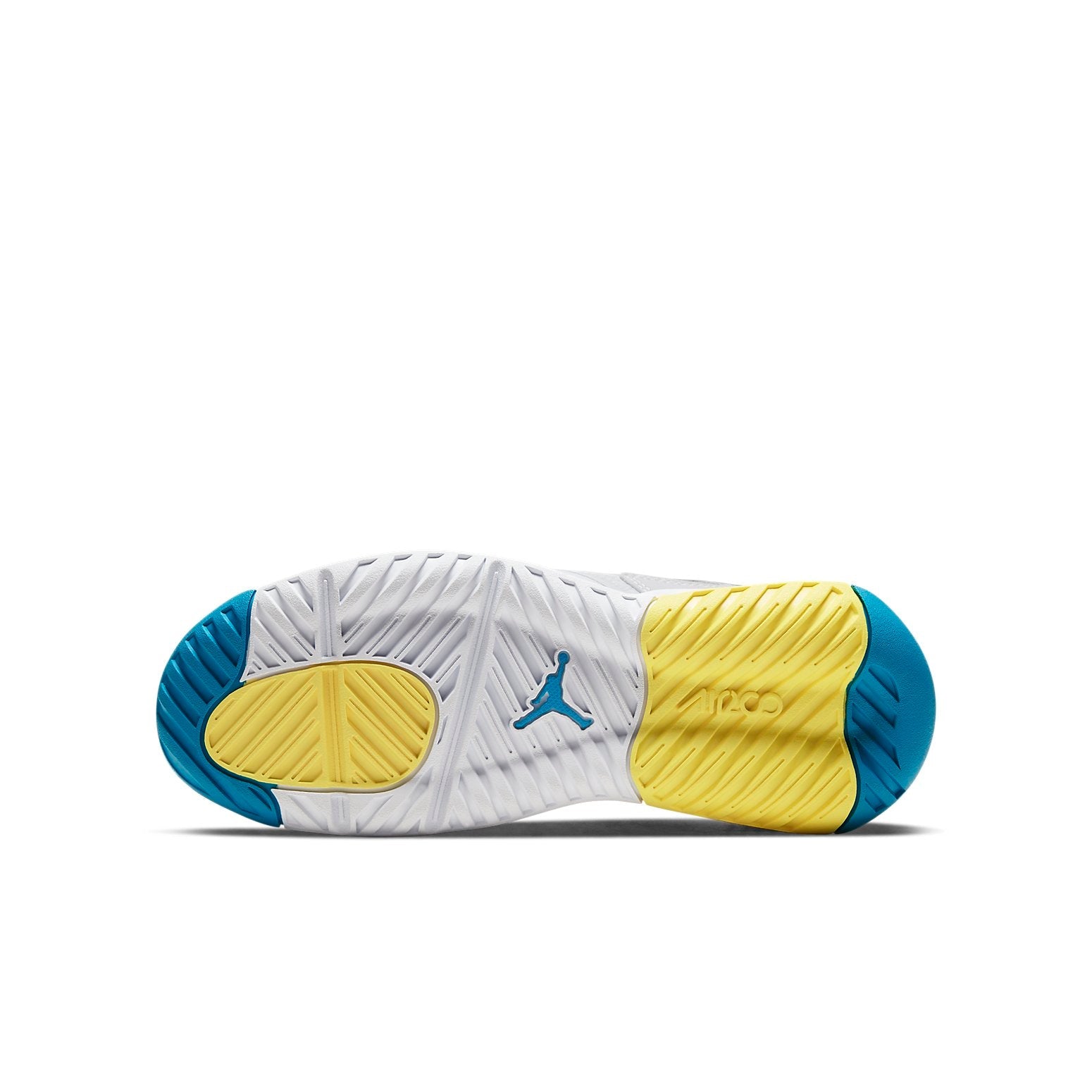 (GS) Air Jordan Air Max 200 'Grey Blue Yellow' CD5161-004