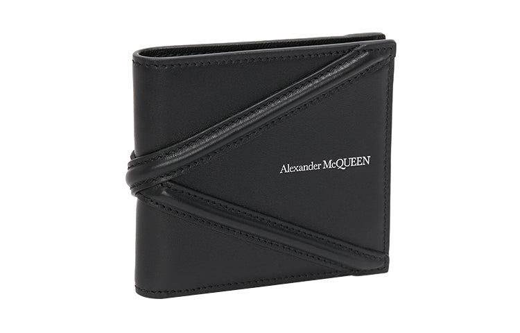 Alexander McQueen Harness Wallet 'Black' 726320-1AAD0-1000