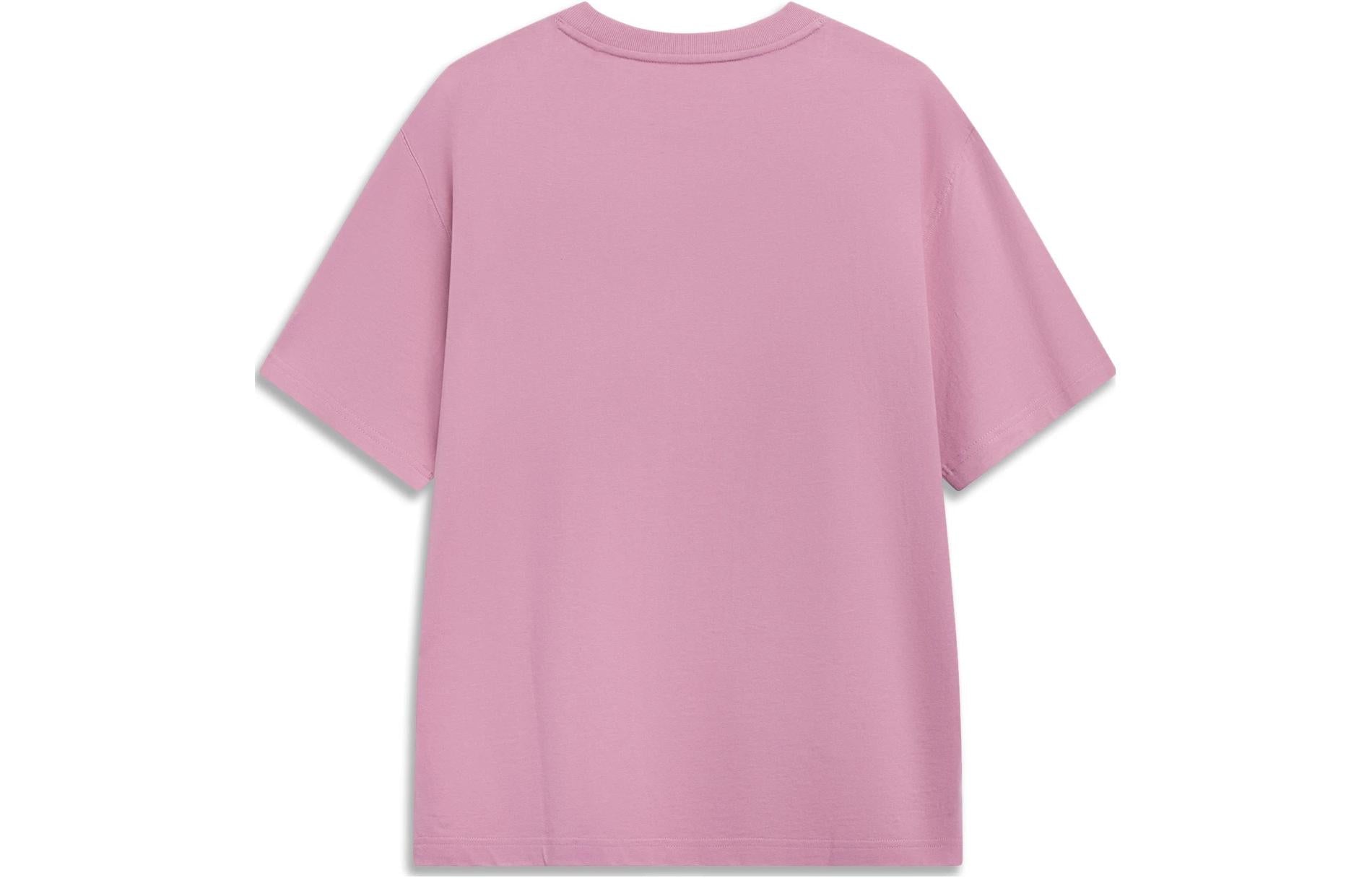 Li-Ning Chinese Color T-shirt 'Pink' AHST187-8