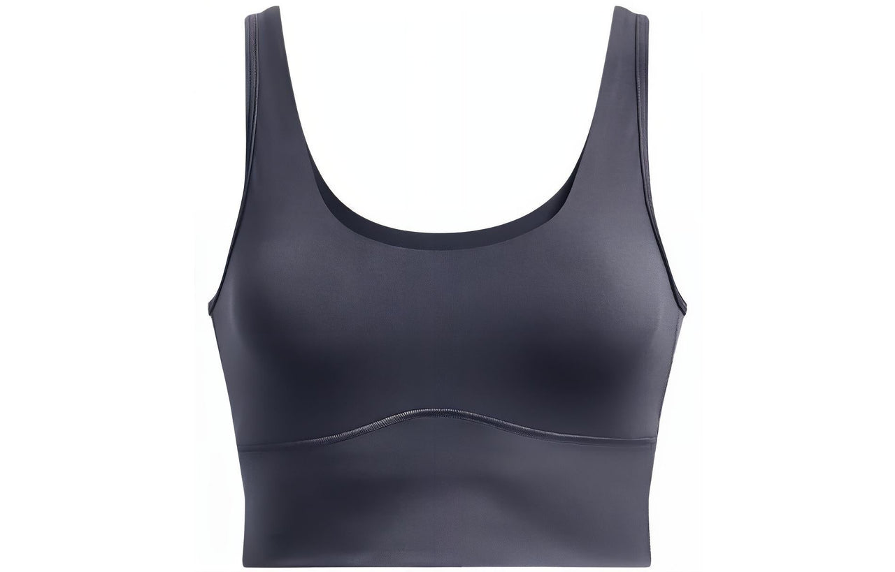 (WMNS) Under Armour Meridian Fitted Crop Tank 'Storm Grey' 1373924-044