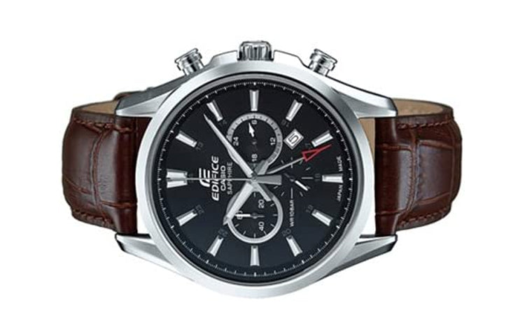 CASIO EDIFICE Mens Dark Brown Analog EFB-504JL-1A
