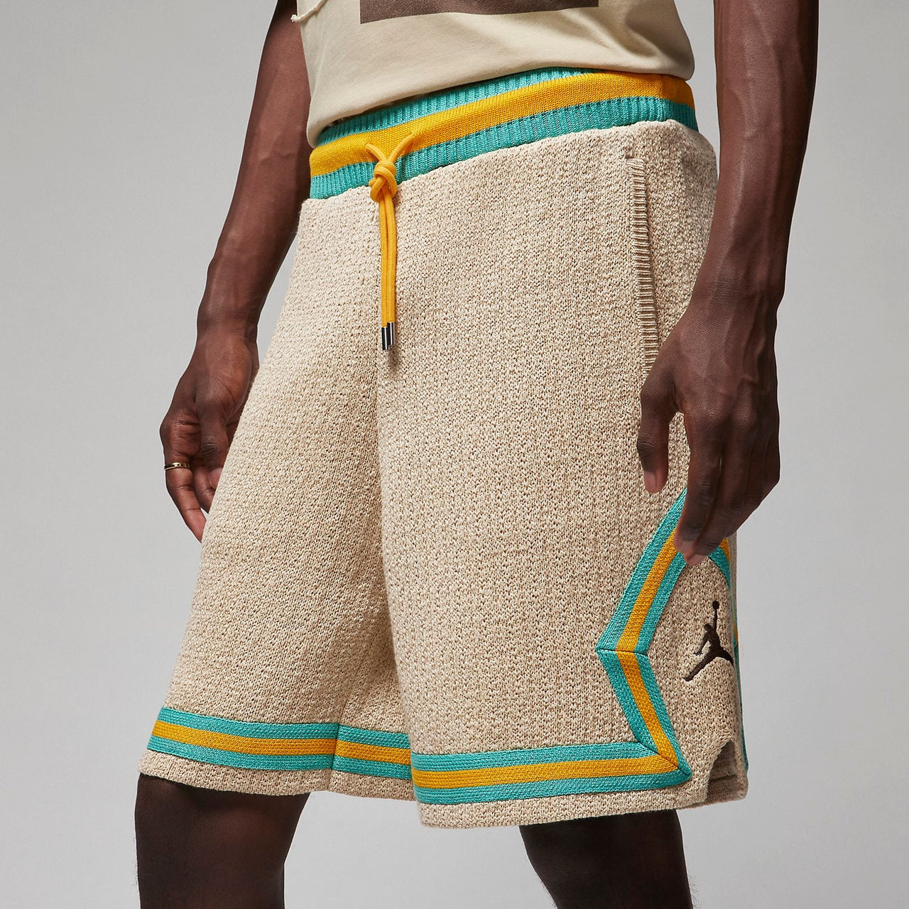 Air Jordan x UNION x Bephies Beauty Supply Diamond Shorts 'BAROQUE BROWN/WASHED TEAL' FD4242-237