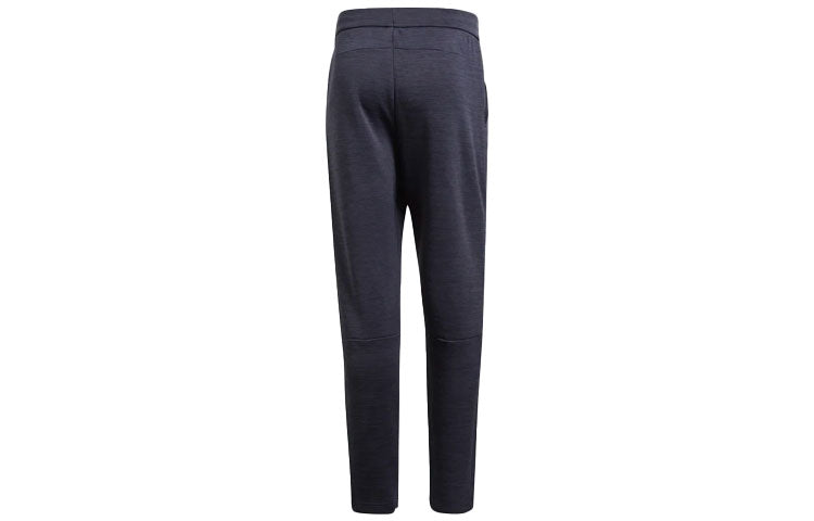 adidas Zipper Pocket Sports Running Long Pants Blue CZ8652