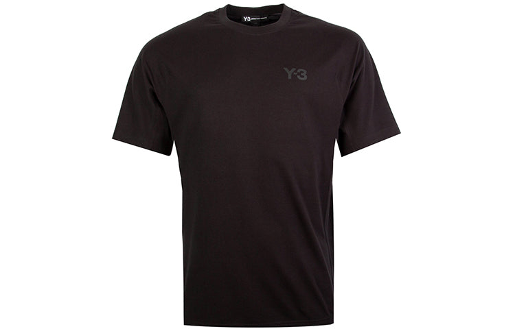 Men's Y-3 Lion Totem Printing Casual Short Sleeve Black T-Shirt FP8901