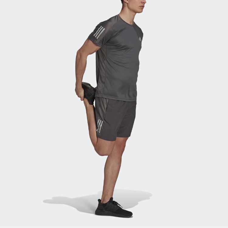 adidas Own the Run Shorts 'Grey Six' H34502