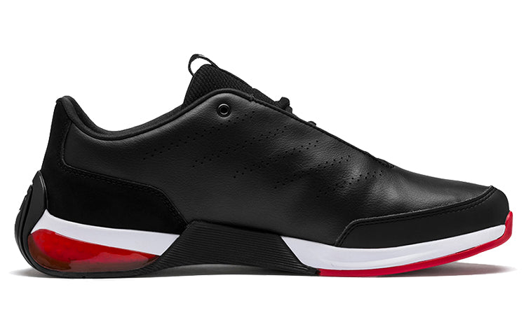 PUMA Ferrari Kart Cat X Low Running Shoes Black/Red/White 306458-01