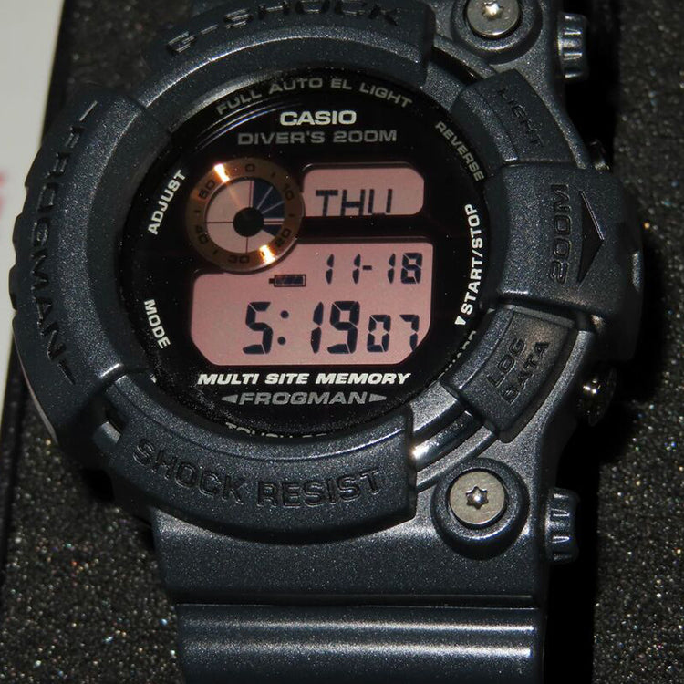 CASIO G-Shock Frogman 'Black' GW-200MS-1JF
