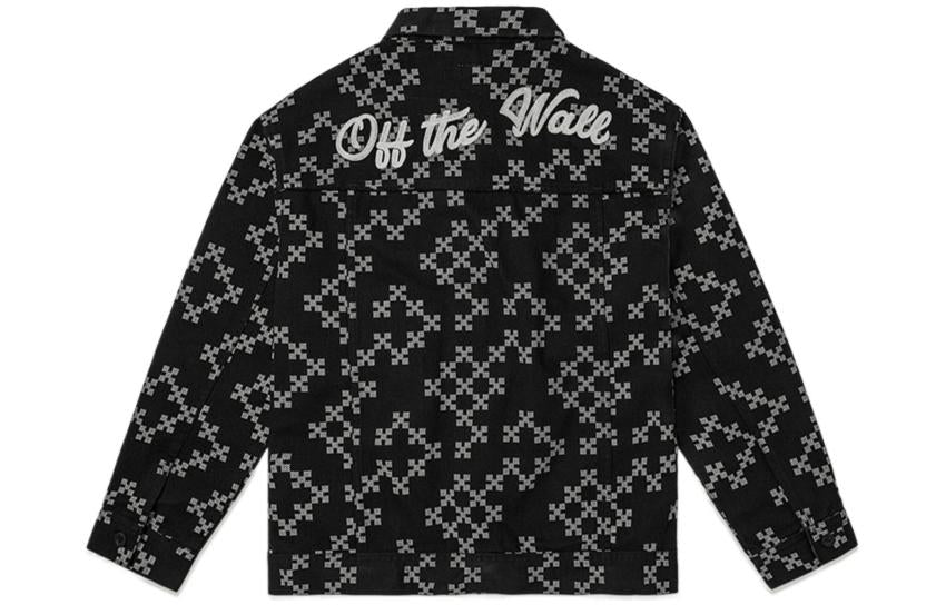 (WMNS) Vans Fashion Print Jacket 'Black White' VN0A7Q1HO1X