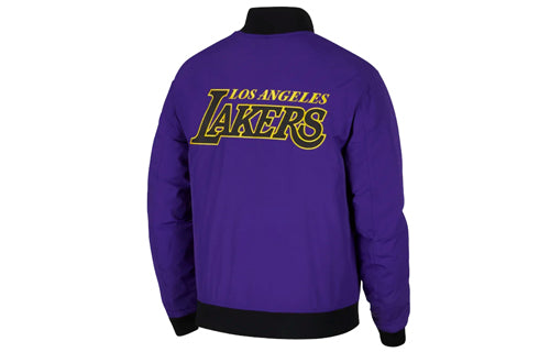 Nike NBA Los Angeles Lakers Jacket Purple AH5283-504