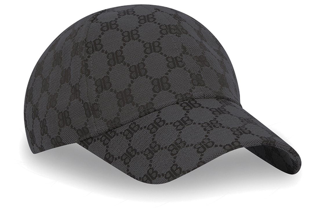 Balenciaga x Gucci The Hacker Project Cap 'Grey Black' 6807174B3B71160