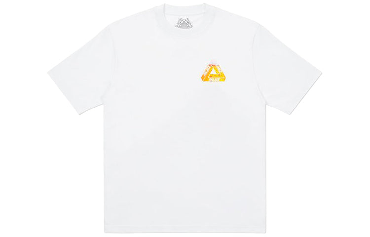 PALACE Round Neck Short Sleeve Unisex White P19TS217