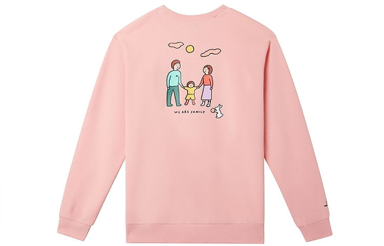 New Balance x Zero Per Zero Graphic Pullover Asia Sizing 'Pink' NCA47023-PK