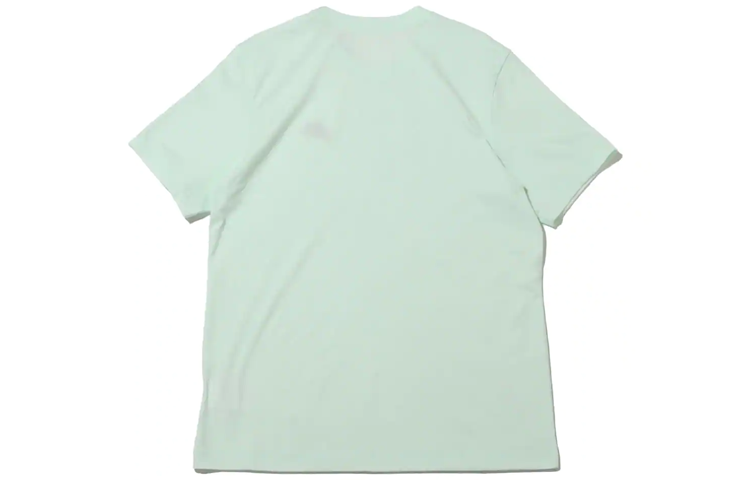 Men's Nike Embroidered Logo Micro Mark Solid Color Short Sleeve Green T-Shirt AR4999-394