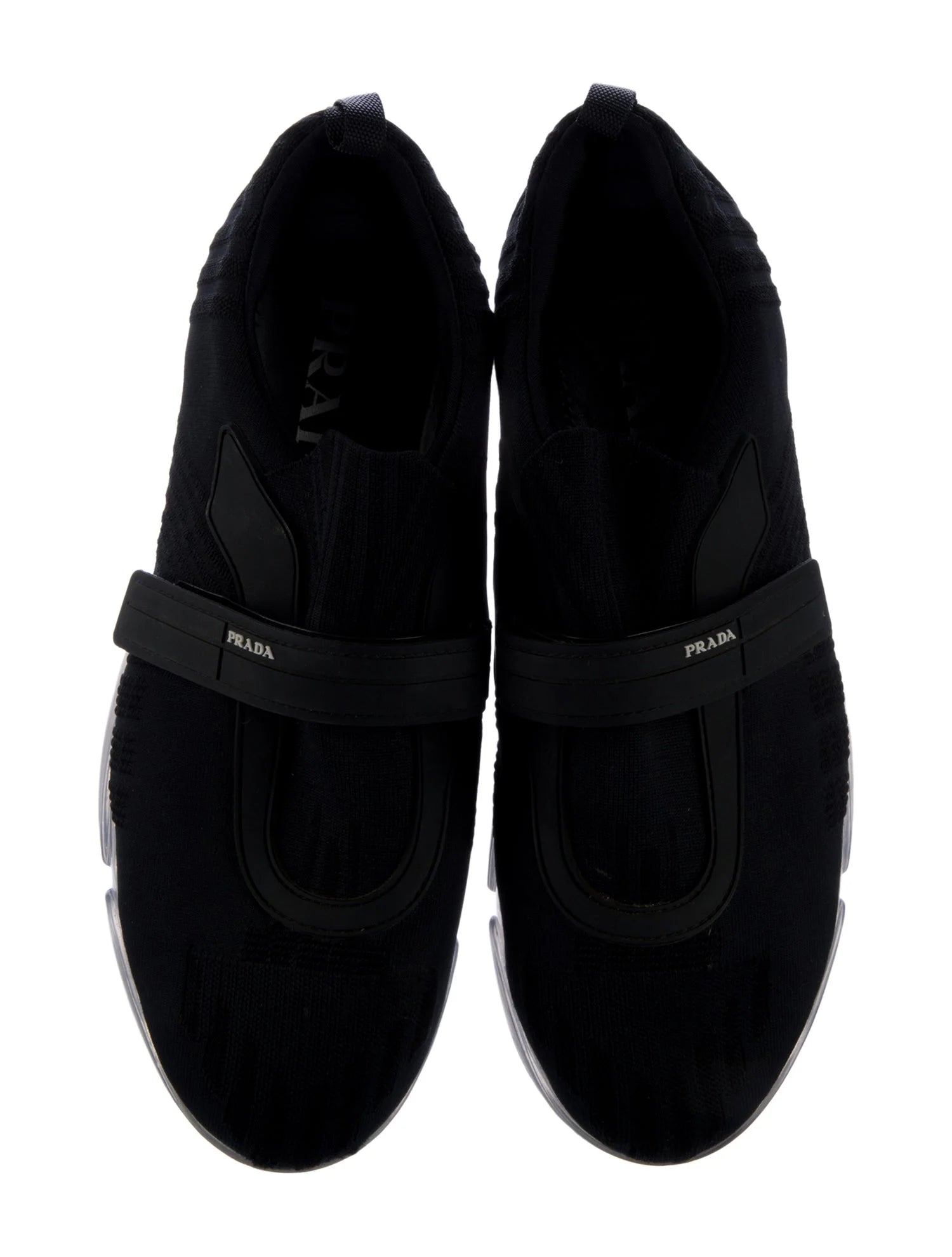(WMNS) PRADA Cloudbust Rubber and Leather 'Black with Clear Sole' 1E651I_T2O_F0002_F_G040
