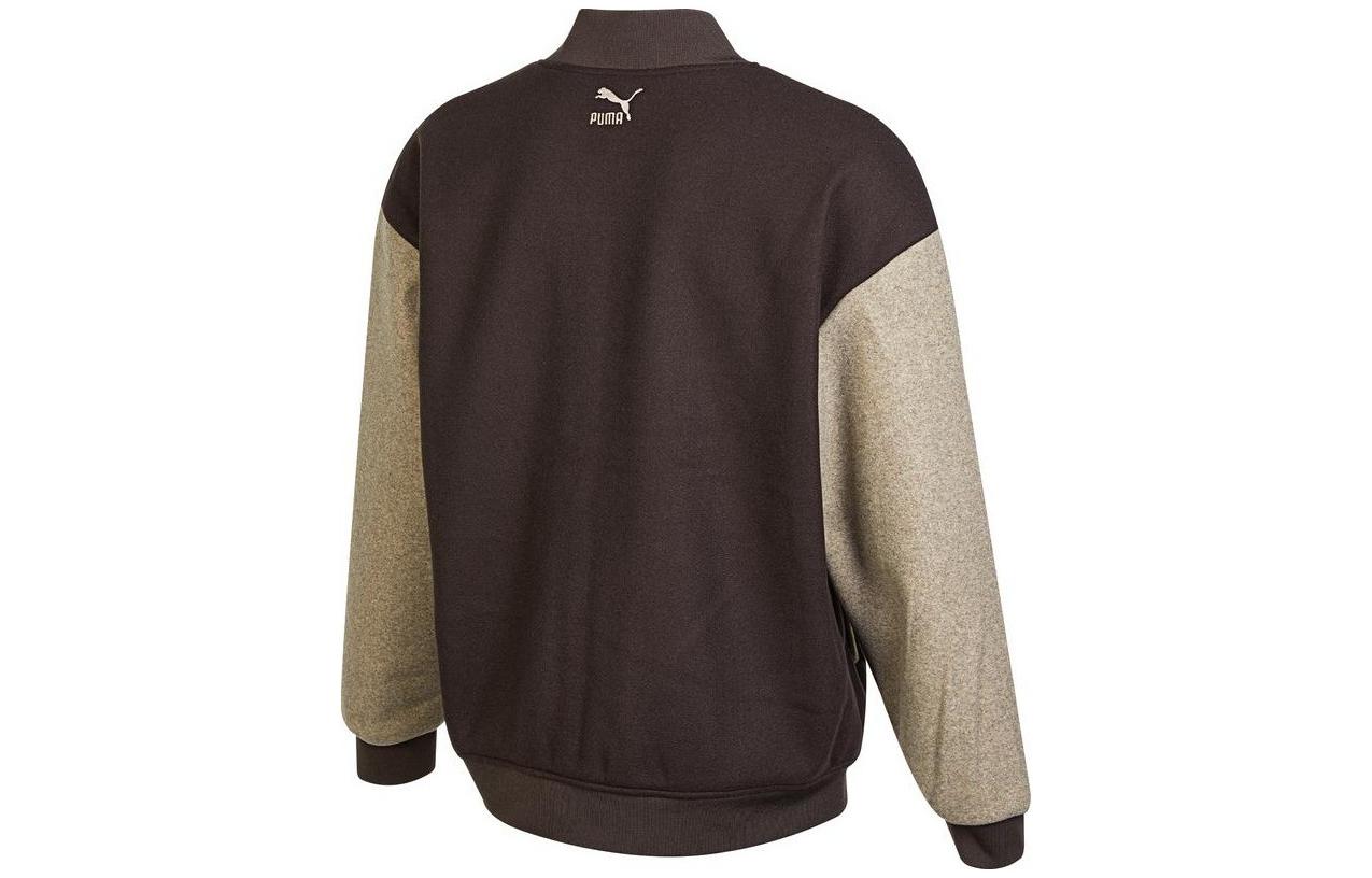 PUMA Team Bomber Jacket 'Brown' 539749-92