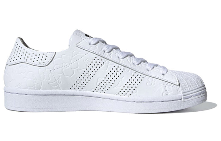 (WMNS) adidas originals Superstar Floral 'White' FW3555