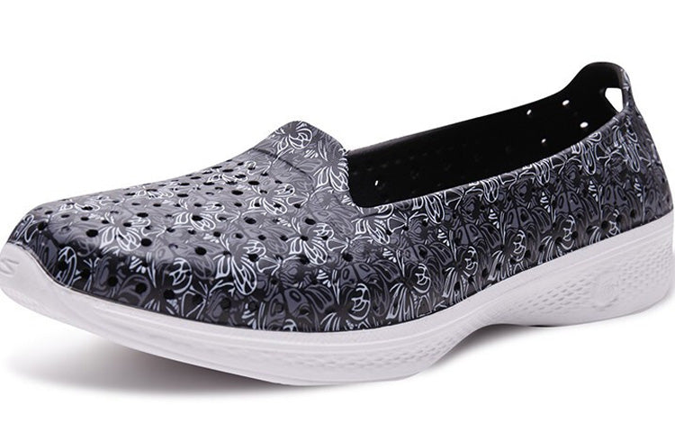 (WMNS) Skechers H2 GO 'Grey' 14692-BKW