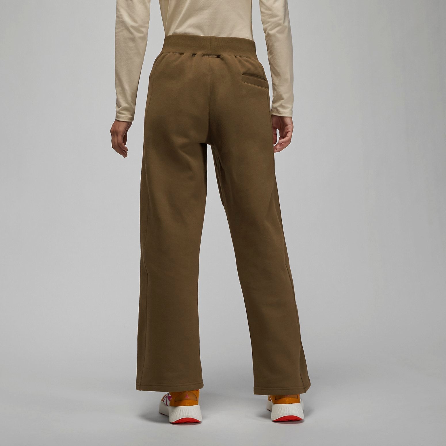 (WMNS) Air Jordan Knit Sweatpants 'Olive Green' DV1259-385