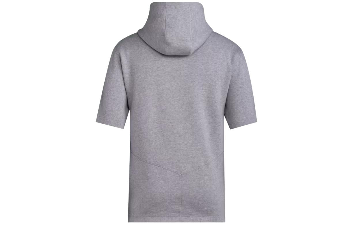 adidas Mississippi State Baseball Short Sleeve Hoodie Asia Sizing 'Grey' IM8661