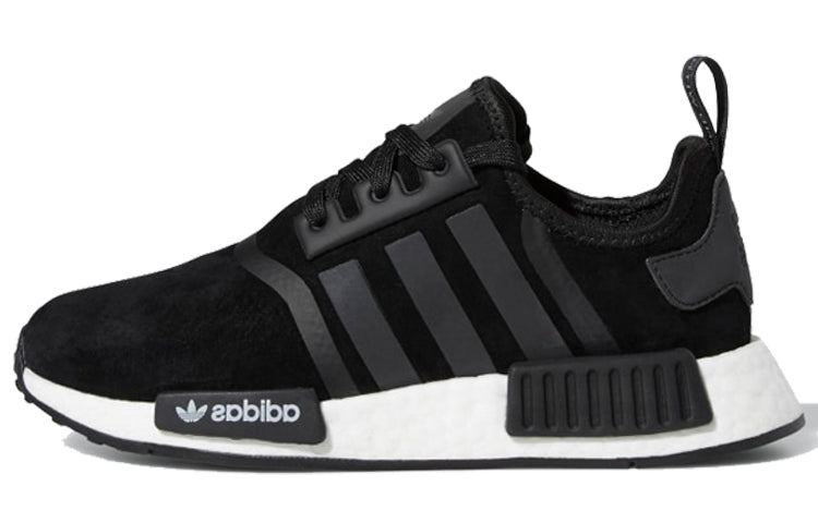 (GS) adidas NMD_R1 J 'Black Shiny Blue' F97579