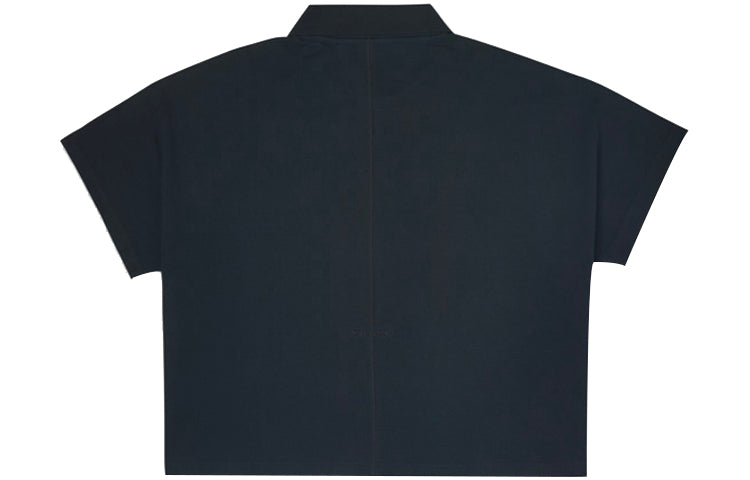 Converse Shapes Short Sleeve Polo Shirt Asia Sizing 'Black' 10021531-A01