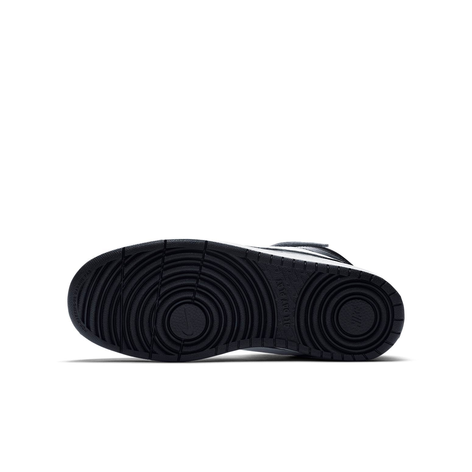 (GS) Nike Court Borough Mid 2 'Black White' CD7782-010