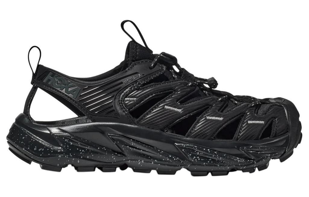 HOKA ONE ONE Hopara Sandal 'Black Castlerock' 1123112-BCSTL