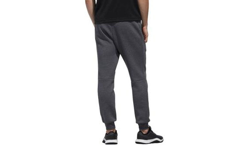 adidas Pt Kn Urban Solid Color Sports Knit Bundle Feet Long Pants Gray DW4560