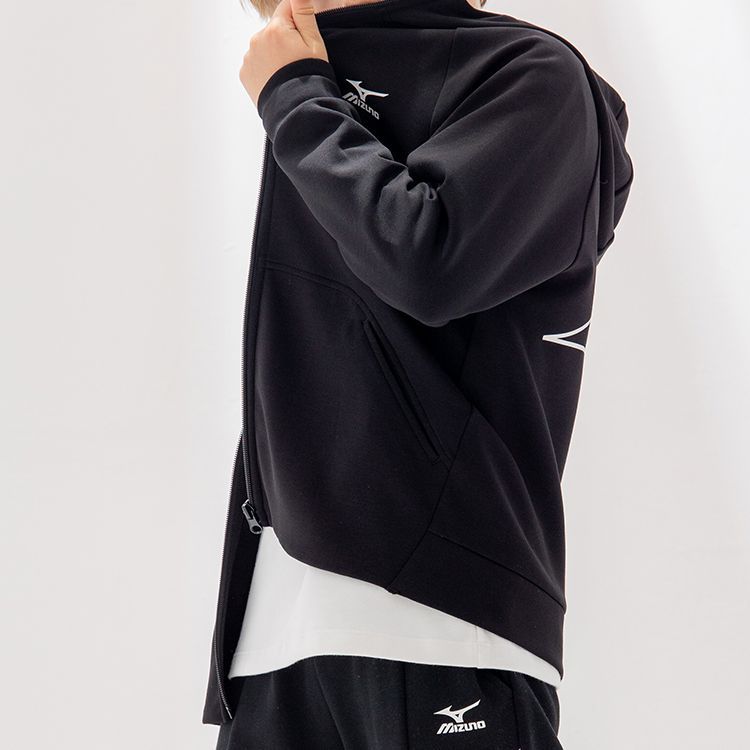 (GS) Mizuno Casual Jacket 'Black' 32CC2A01