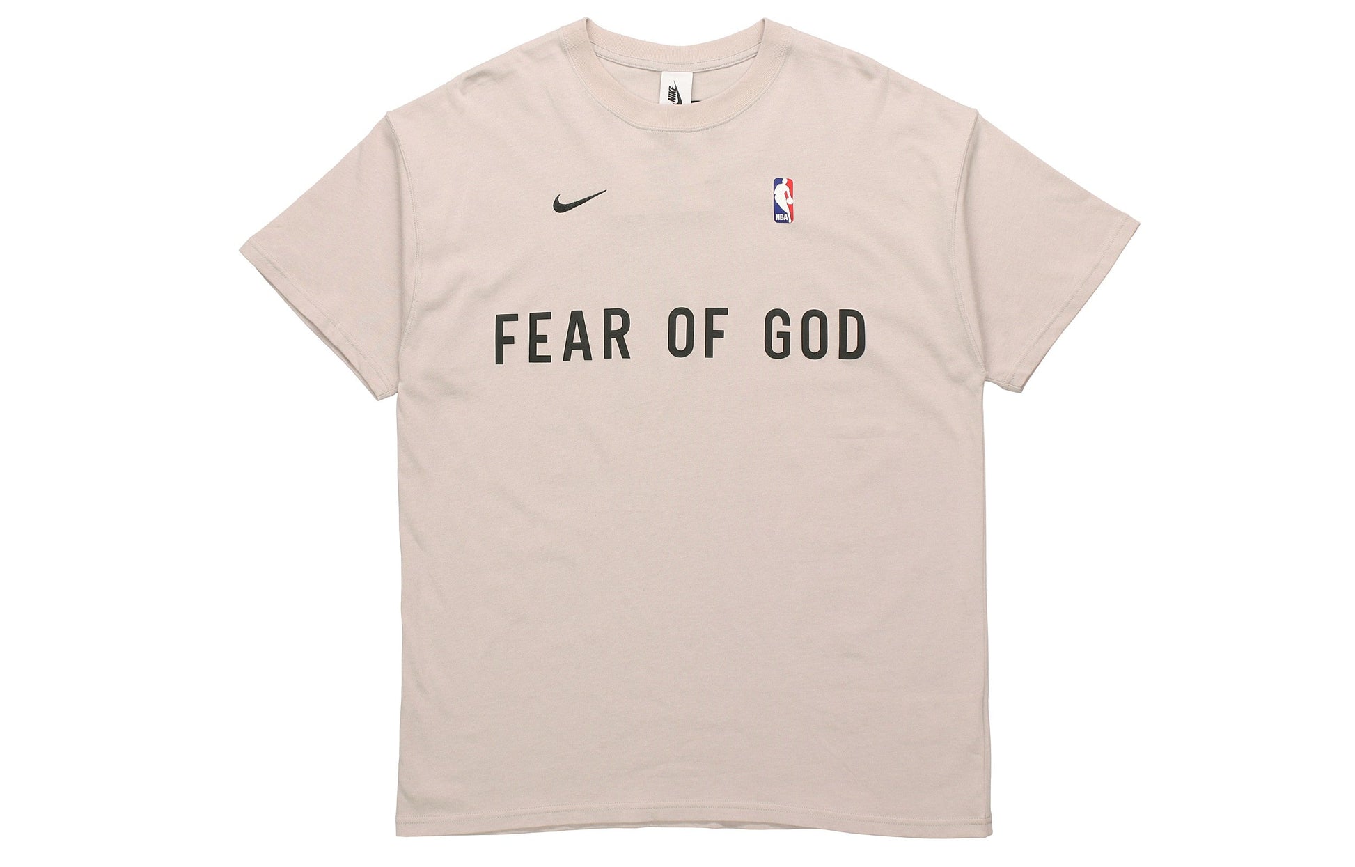 Nike x Fear of God x NBA Crossover Alphabet Printing Round Neck Short Sleeve CU4699-140