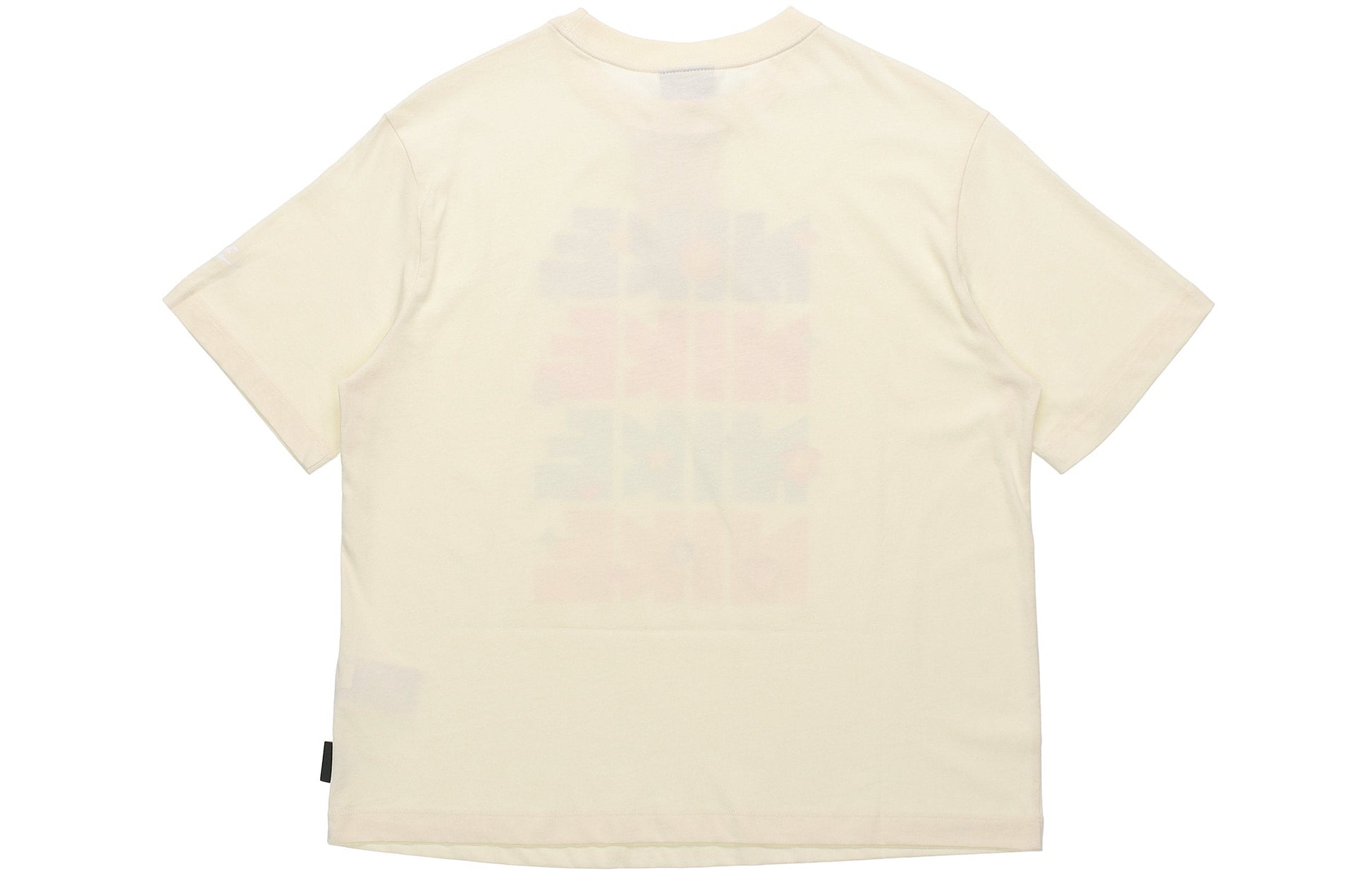 (WMNS) Nike Sportswear Essential Printing Round-neck 'Beige' DJ5377-111