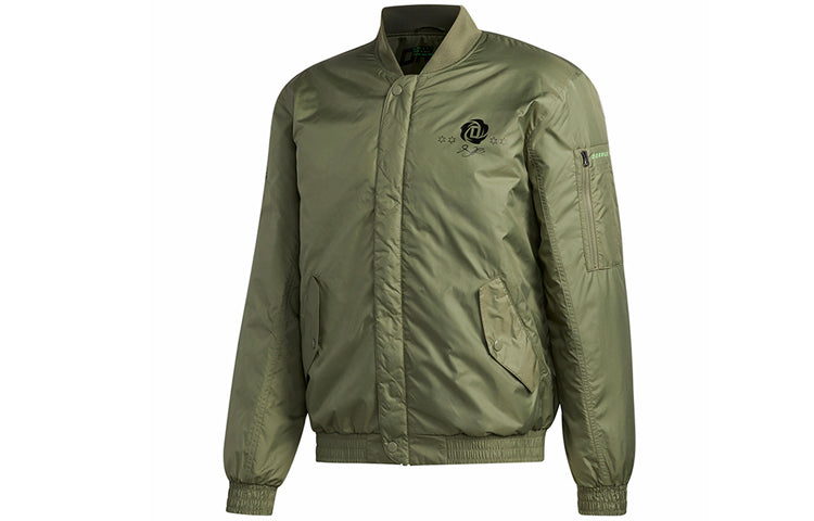 adidas ROSE Jacket Basketball Sports Green GE2935