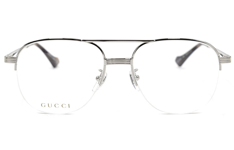 Gucci Series Optical Metallic Glasses Frame Silver GG0745O-004