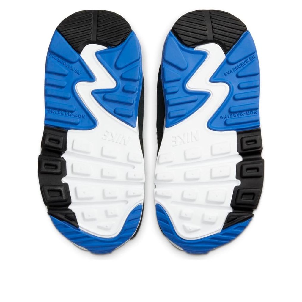 (TD) Nike Air Max 90 Leather 'White Royal Blue' CZ9444-100