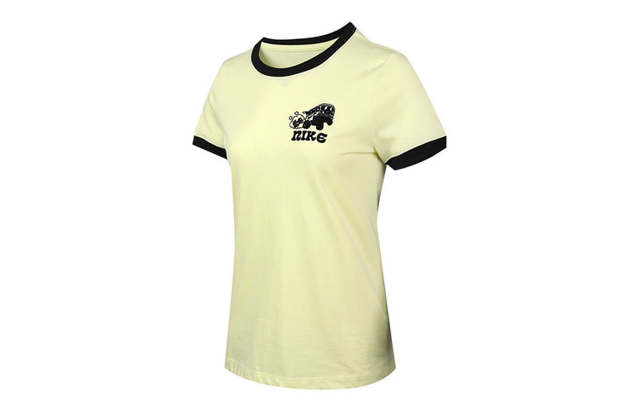 (WMNS) Nike Sportswear Retro Short Sleeve Green Yellow Greenyellow CV3769-724