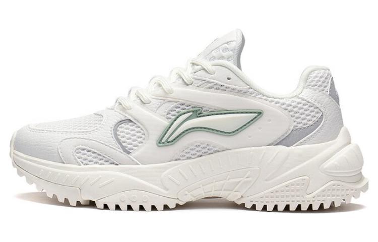 (WMNS) Li-Ning Star Wind Sneakers 'White Grey' AGCT150-3