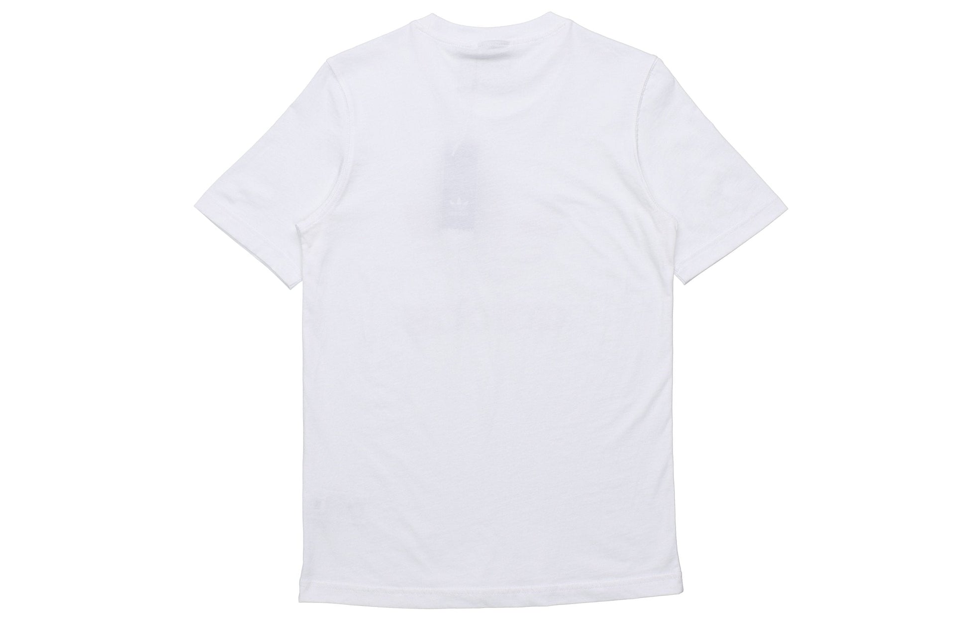 adidas originals CamouflageLogo Printing Round Collar Male White GN1855