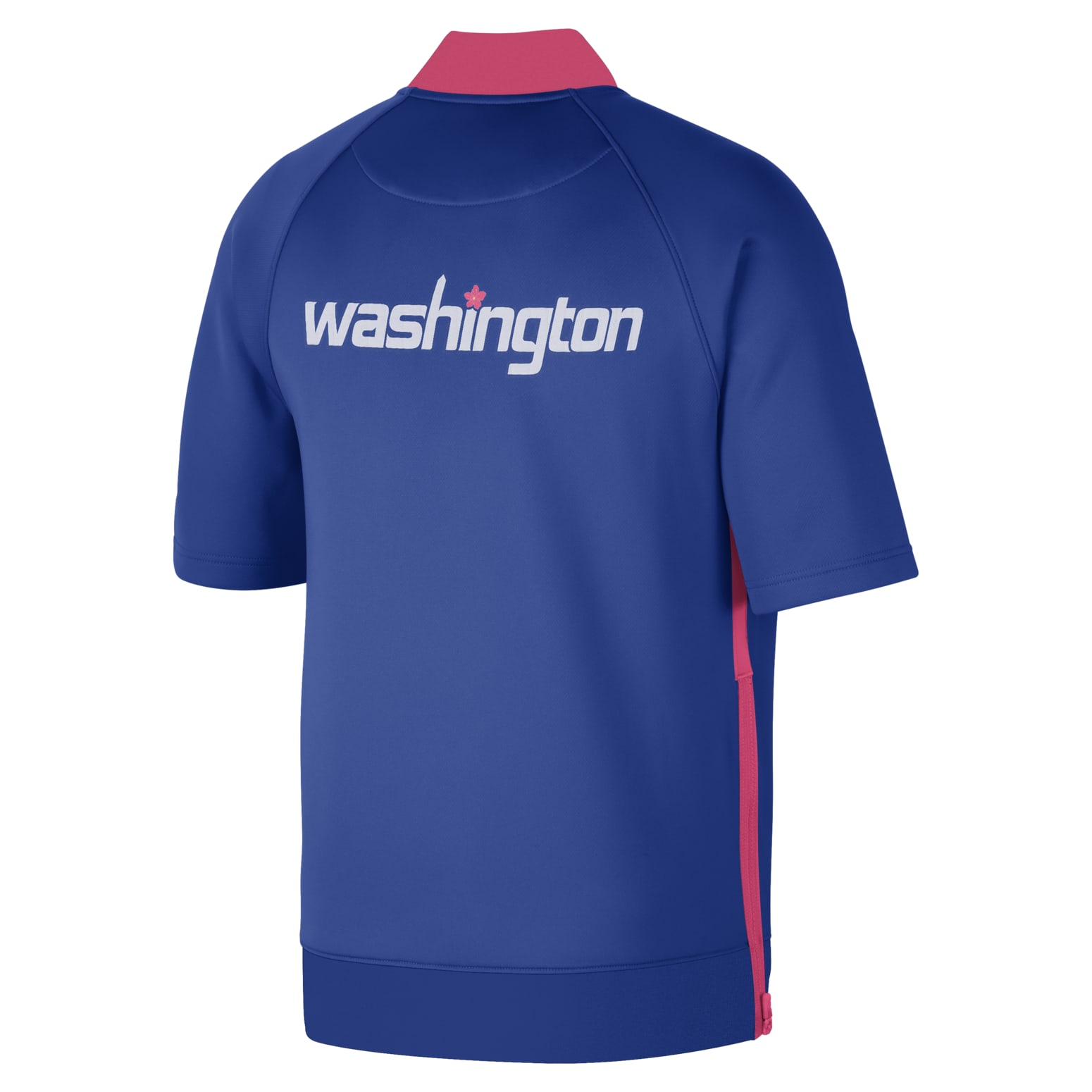 Nike Washington Wizards 2022/23 City Edition Showtime Raglan Full-Snap Jacket 'Navy Pink' DN8423-495