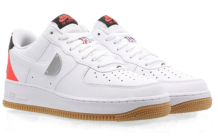 Nike x NBA Air Force 1 '07 LV8 'White Red Black' CT2289-101