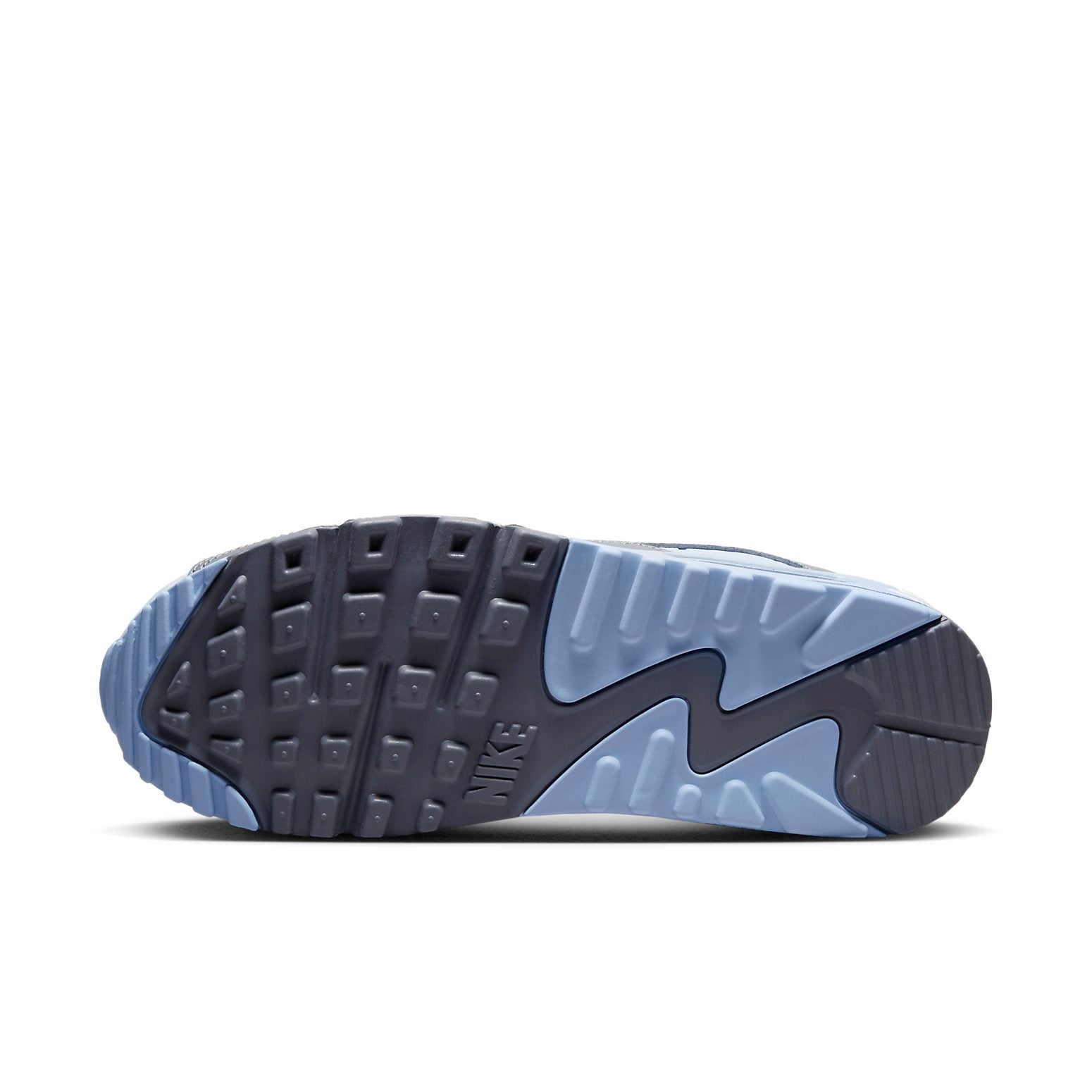 (WMNS)Nike Air Max 90 'White Grey Blue' FB8570-100