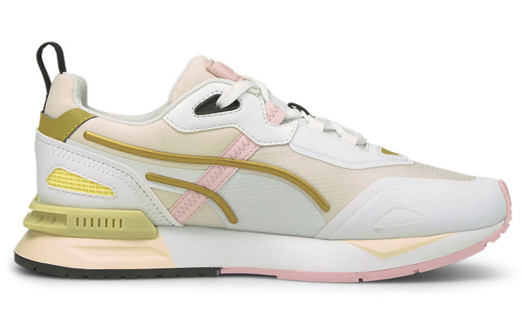 (WMNS) PUMA Mirage Tech 'Pearl White Gold' 381118-16