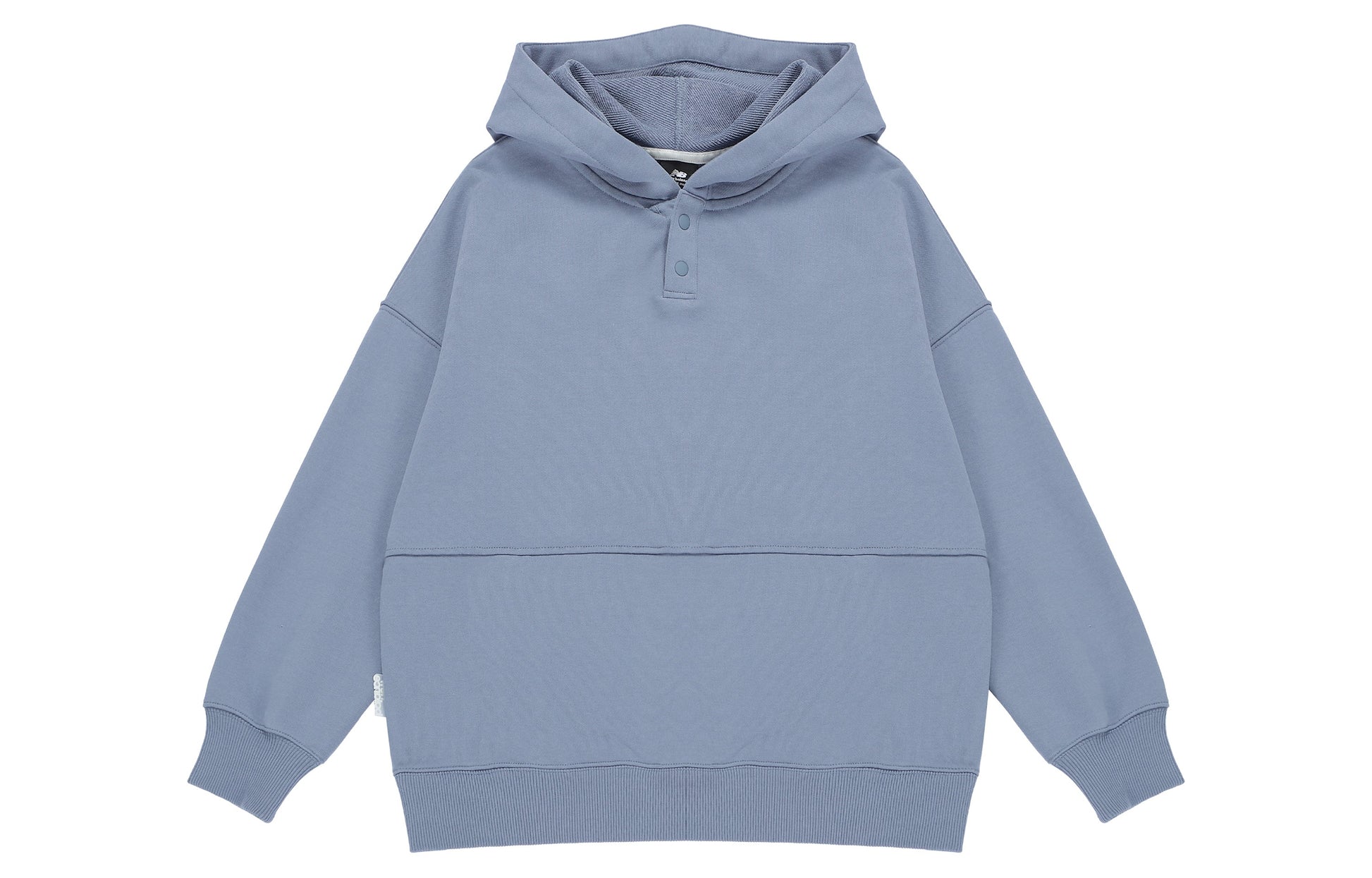 (WMNS) New Balance Classic Lifestyle Plain Hoodie Asia Sizing 'Blue' AWT23322-AGY