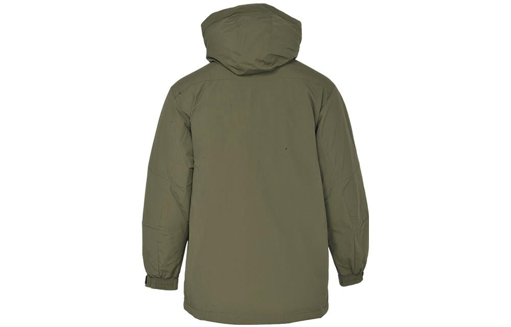 Converse Premium Windproof Mid Down Jacket Asia Sizing 'Olive Green' 10023775-A02