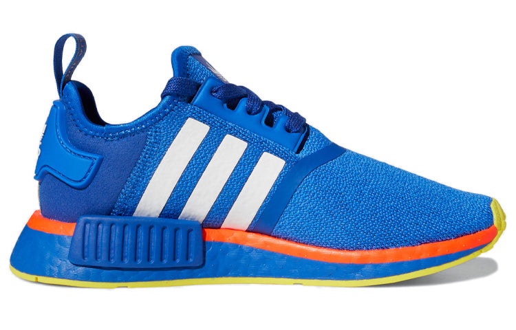 (GS) adidas originals NMD_R1 J 'Blue Orange' FY9392