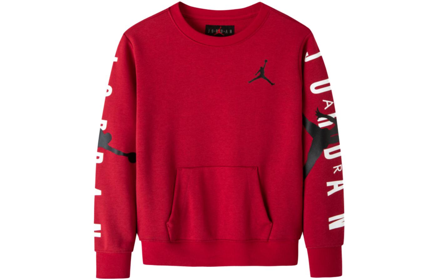(GS) Air Jordan Brand Flight Classic FLC Crew 'Red' DV0712-687