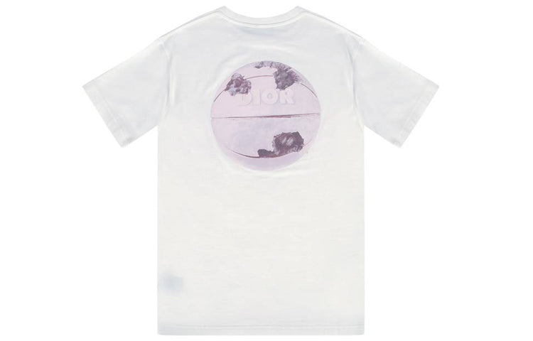 DIOR x DANIEL ARSHAM M Basketball Short Sleeve White 023J615C0554-C084