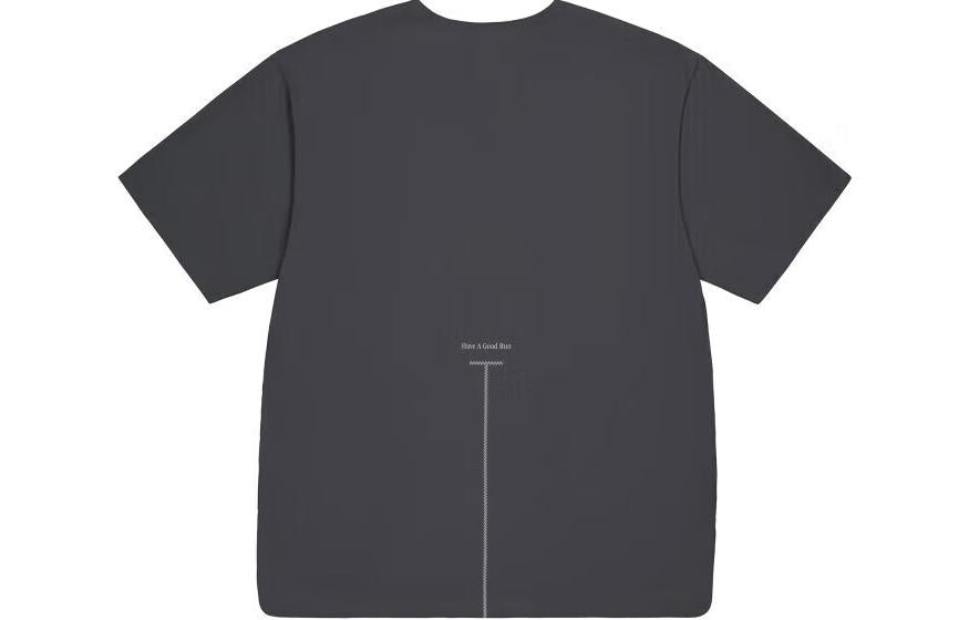 New Balance NB Logo Cotton T-Shirt Asia Sizing 'Grey' NEE25061-CHL