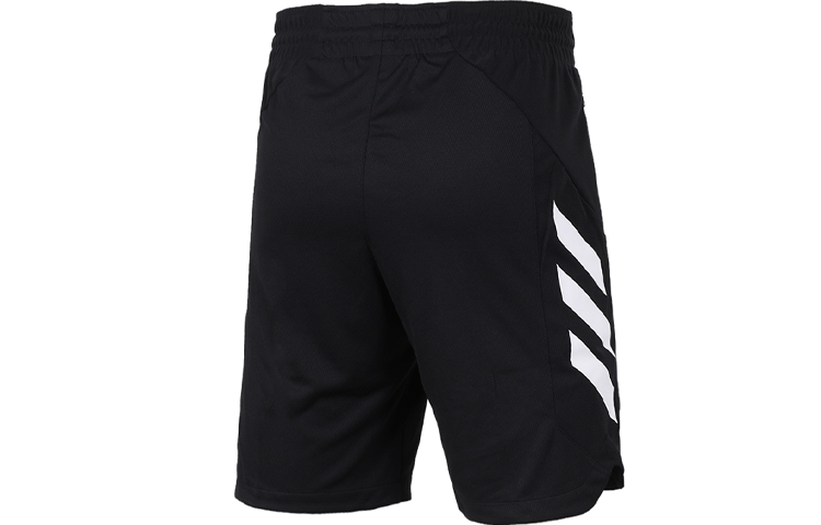 adidas Logo Printing Basketball Sports Breathable Shorts Black CE6969