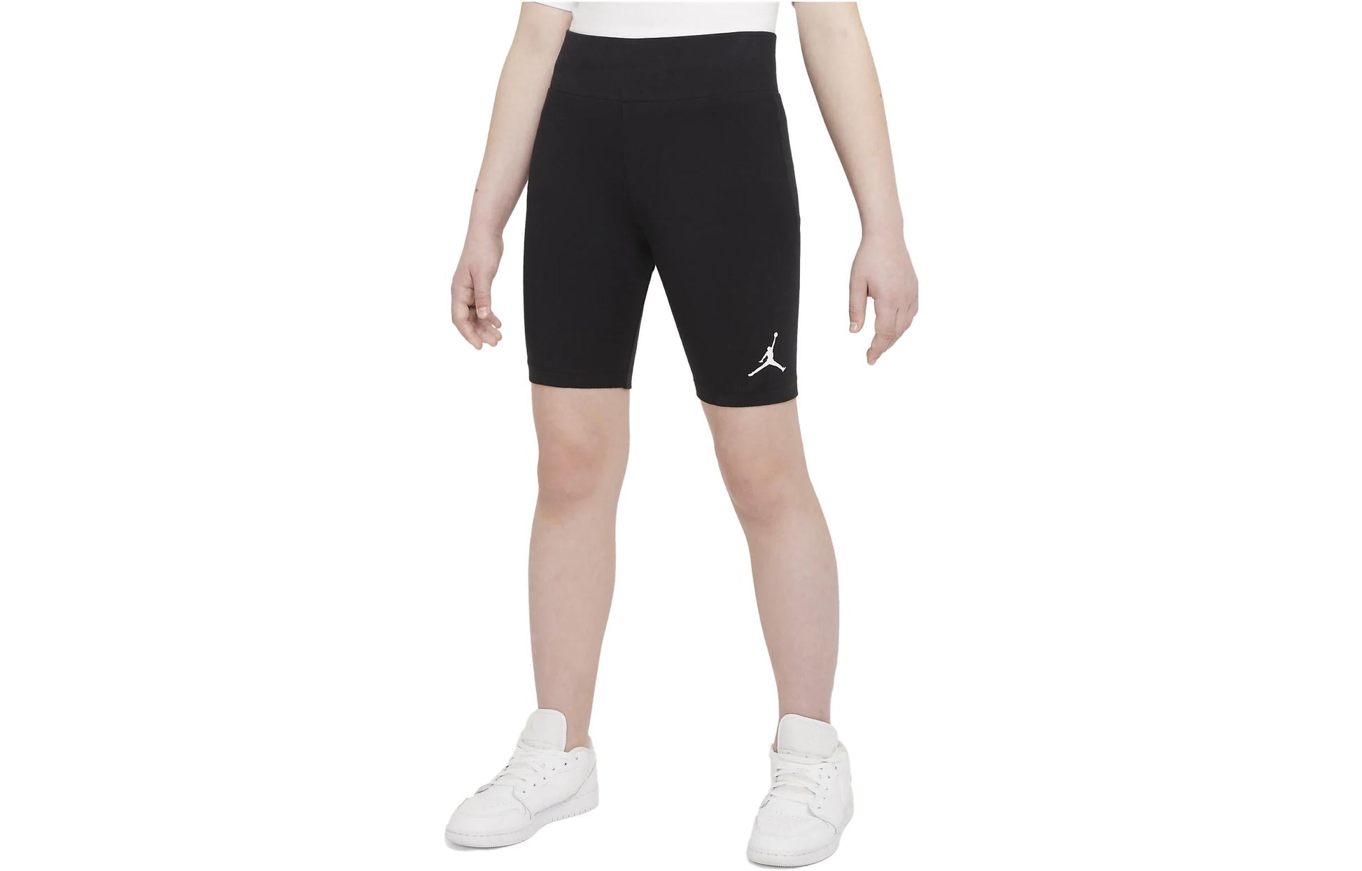 (GS) Air Jordan Essentials Bike Shorts 'Black' DO2776-010